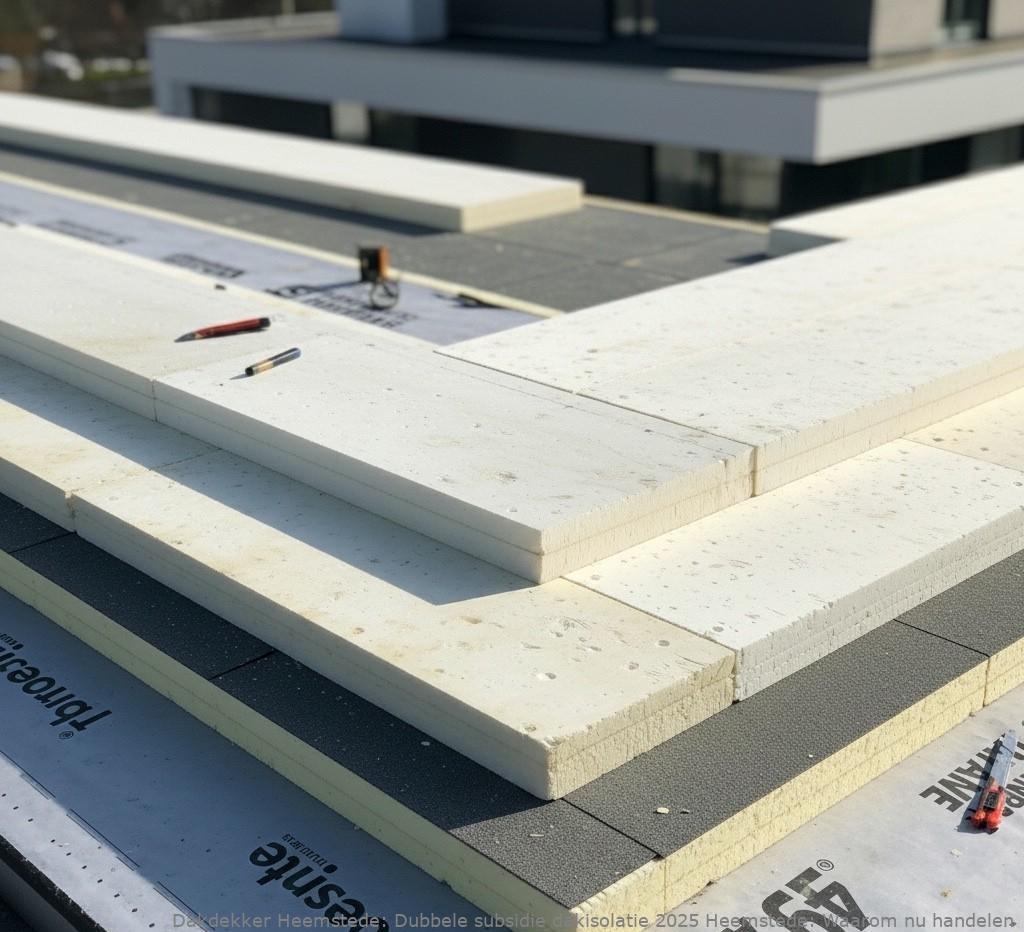 Dubbele Subsidie Dakisolatie 2025 Heemstede