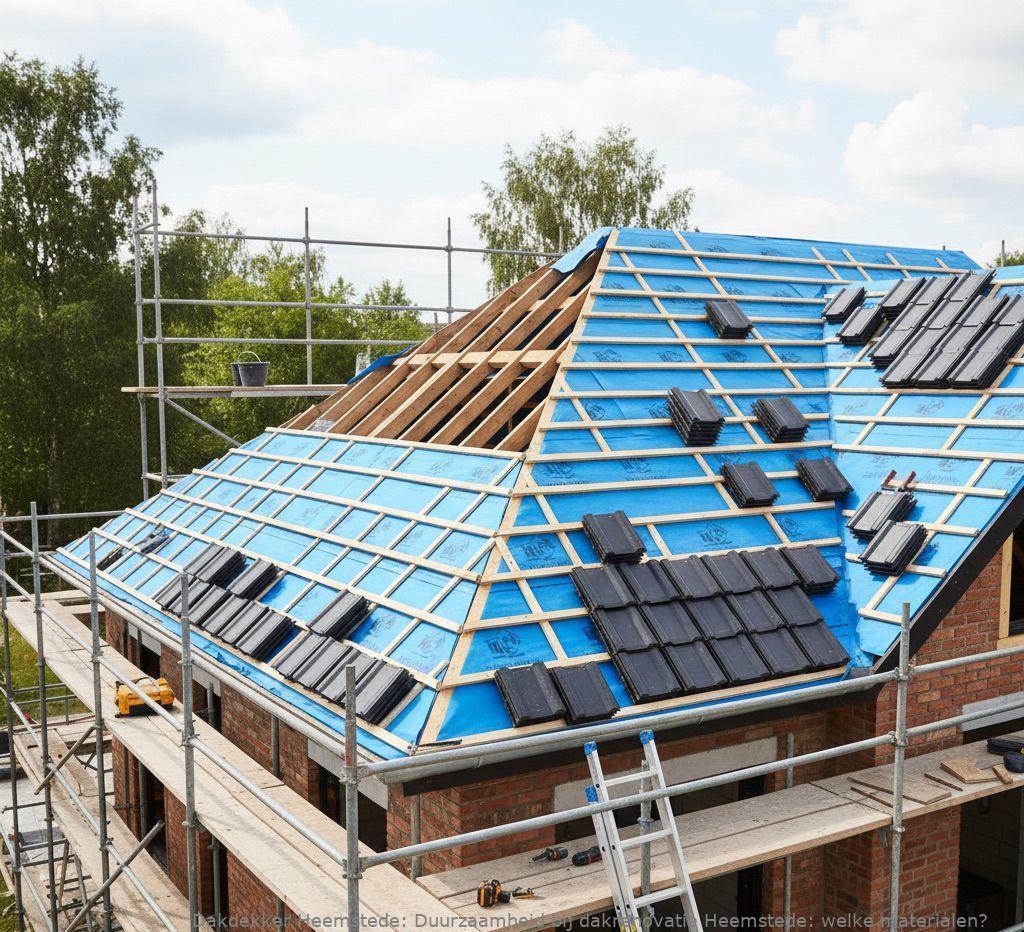 Duurzaamheid bij dakrenovatie Heemstede: welke materialen?