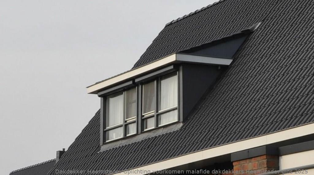 Oplichting Voorkomen Malafide Dakdekkers Heemstede
